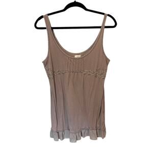 Vintage Abercrombie & Fitch Tank Top Y2K 2000s Preppy Women’s Large